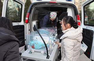 和田县妇婴监护型护送